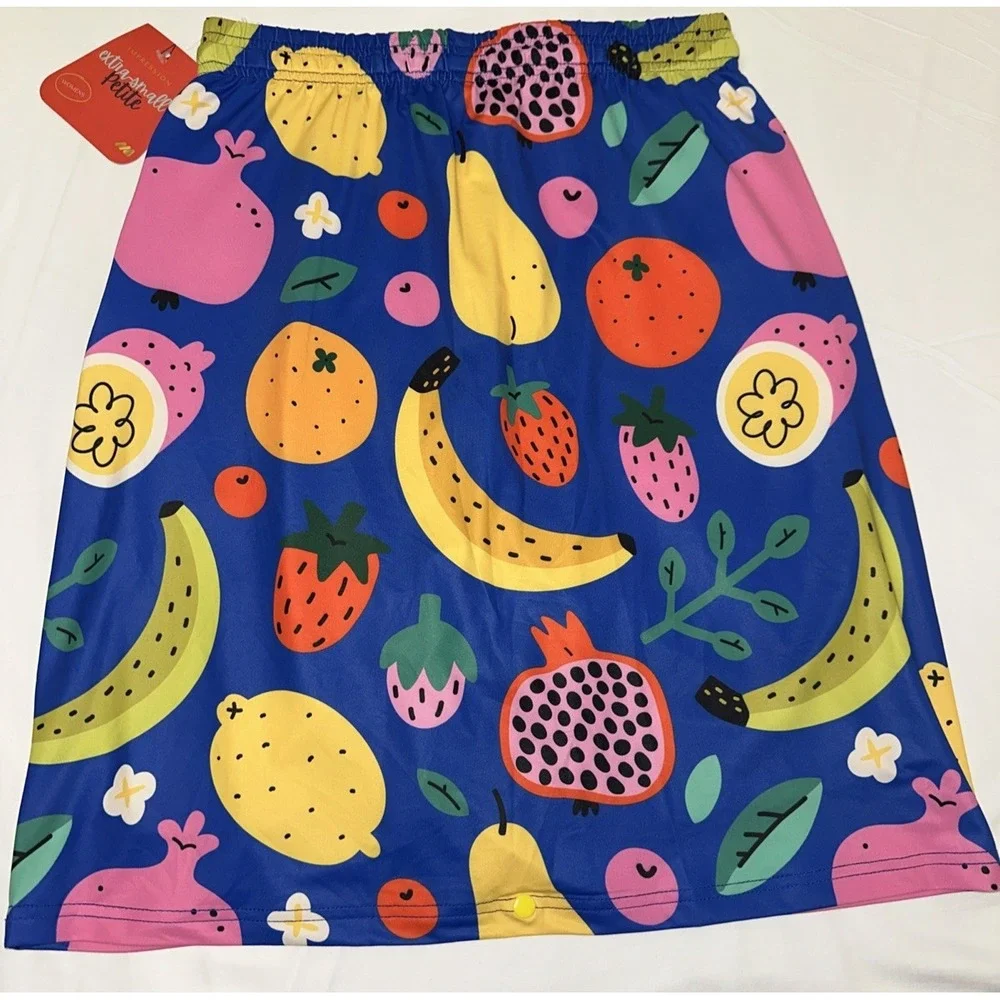 MODSW Women Sze XS Petite Swim Skirt Modest Activewear Athleisure Built-In Short